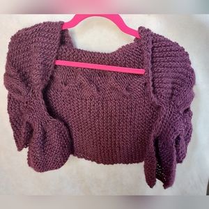 Purple hooded Balaclava